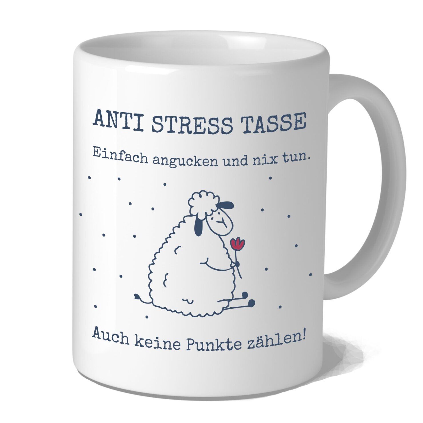 Kaffeetasse Freude Becher Kaffeebecher Anti Stress Kuestenglueck