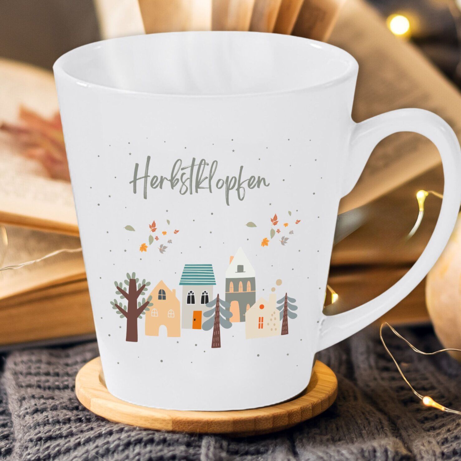 Tasse Herbstklopfen Herbst Deko Geschenk Kuestenglueck7